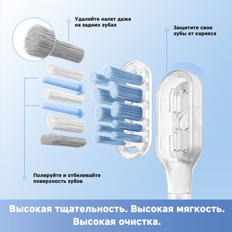 Электрическая зубная щётка Trouver Fresh Pro Silver