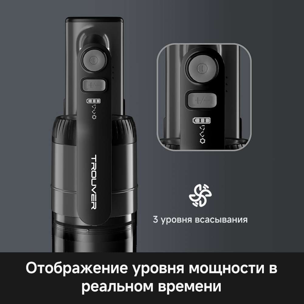 Вертикальный пылесос Trouver S1 Lite