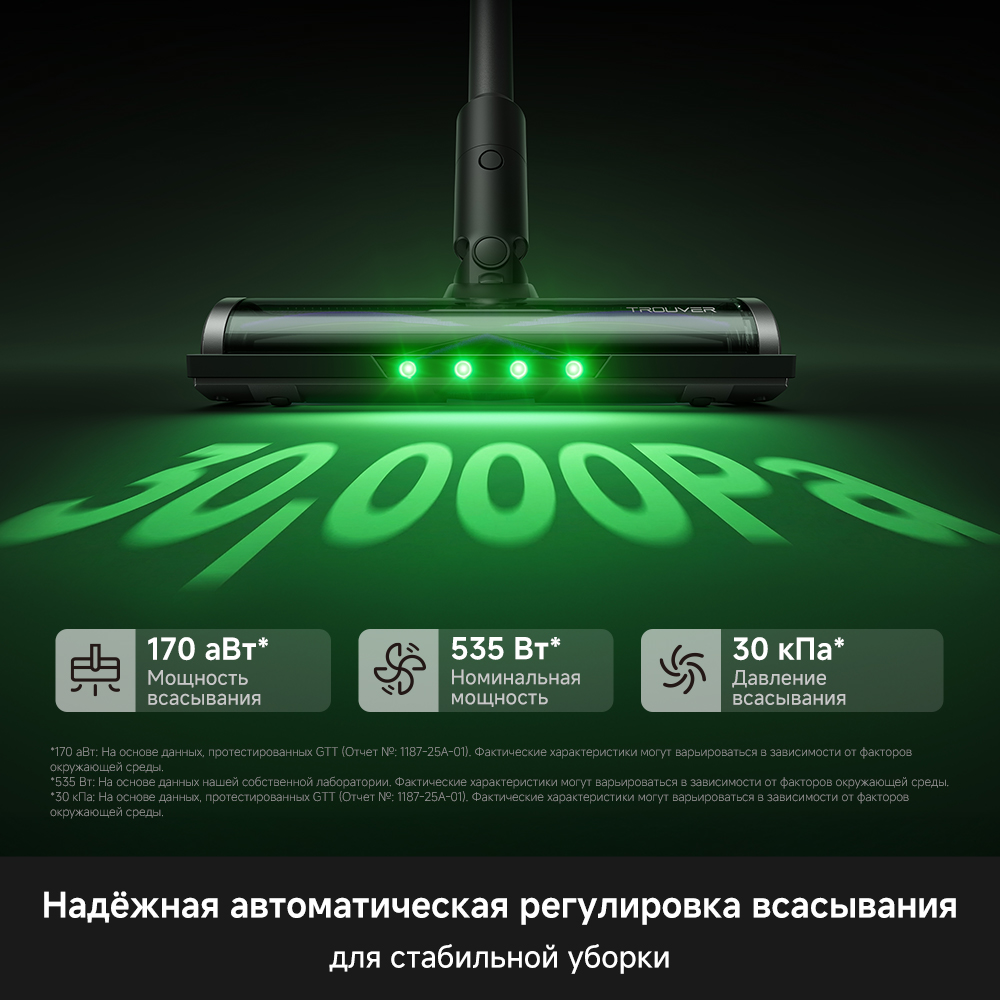 Беспроводной пылесос Trouver S7