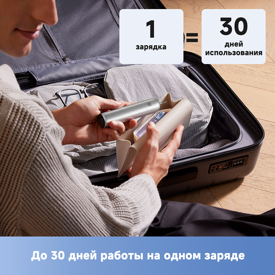 Электрическая зубная щётка Trouver Fresh Pro Silver
