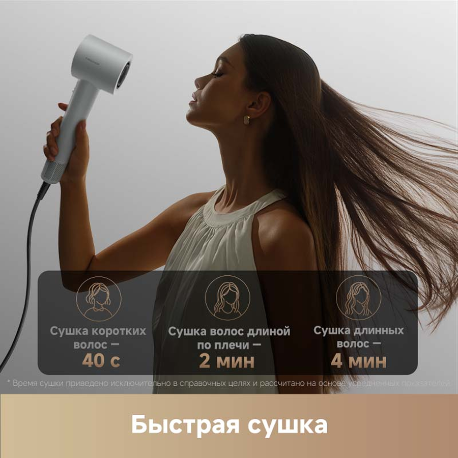 Фен Trouver Turbo Gray