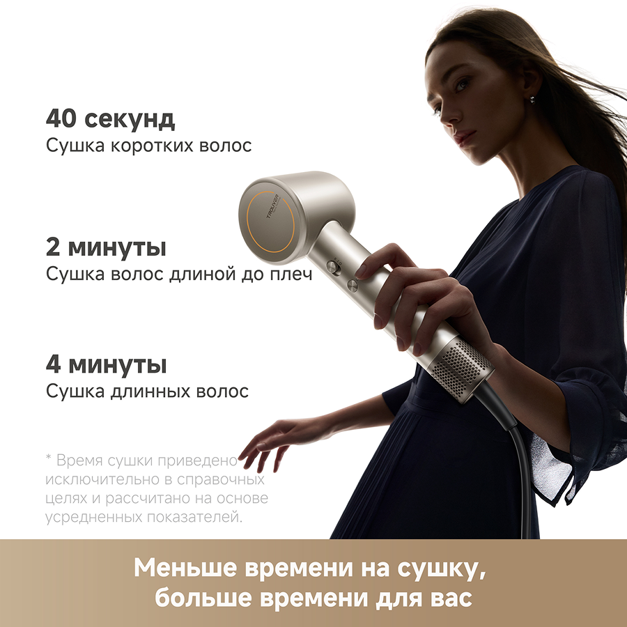 Фен Trouver Shine 10 Gold