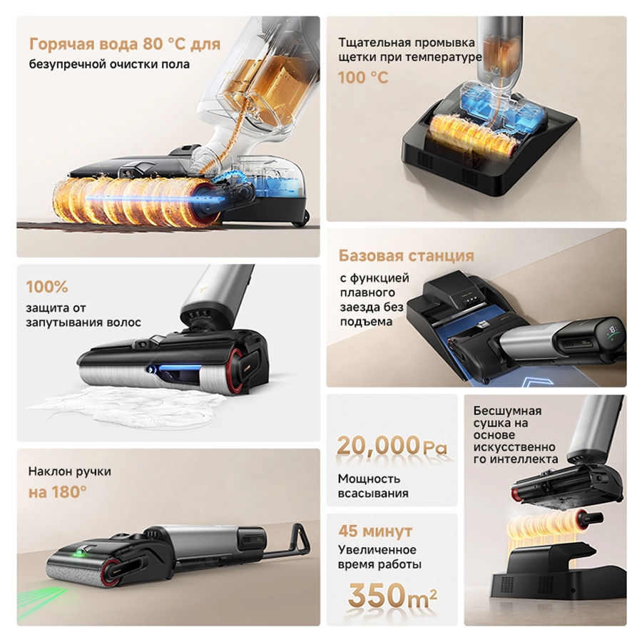 Моющий пылесос Trouver Wet and Dry Vacuum X4 Pro