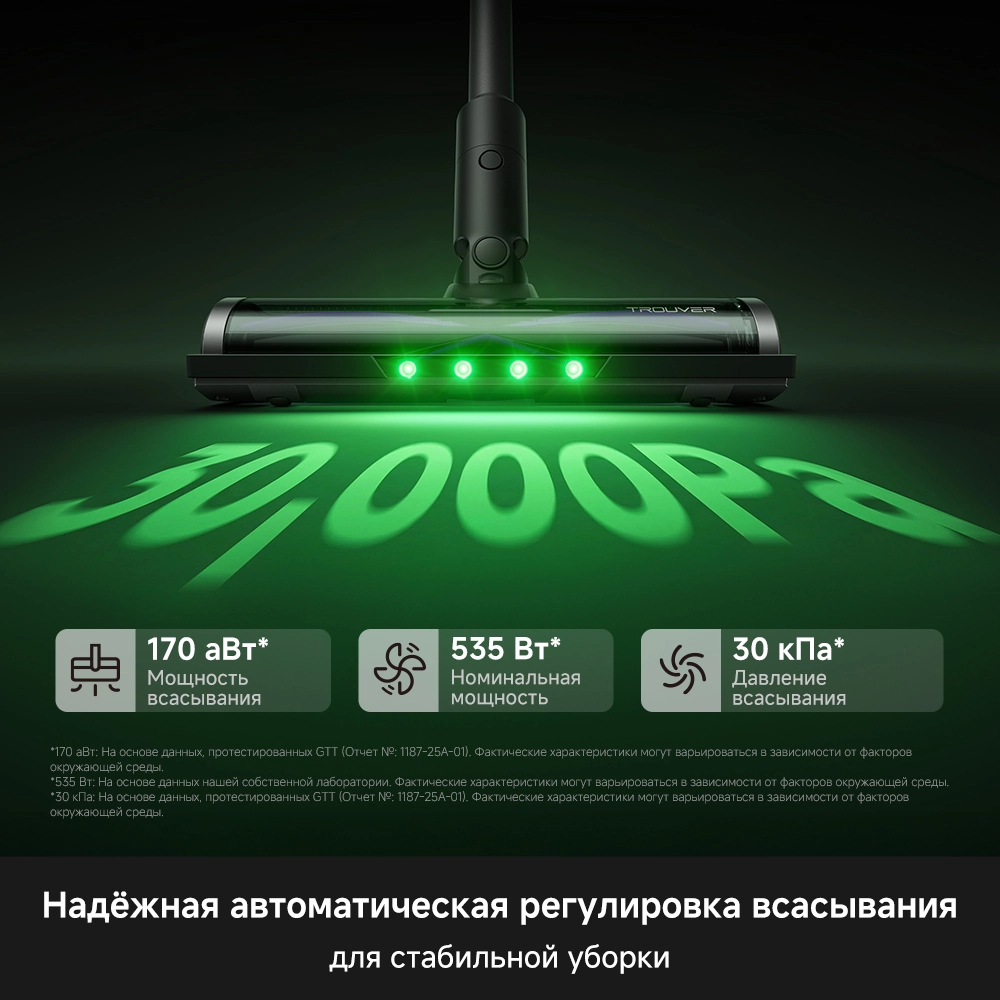 Беспроводной пылесос Trouver S7